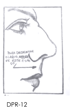 Cabeza de perfil cara  Rostos de perfil, Desenho de rosto